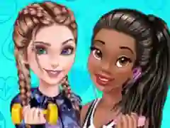 Peli Princesses Workout Buddies verkossa