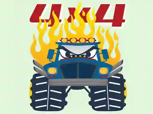 Peli Monster Trucks Coloring Pages verkossa
