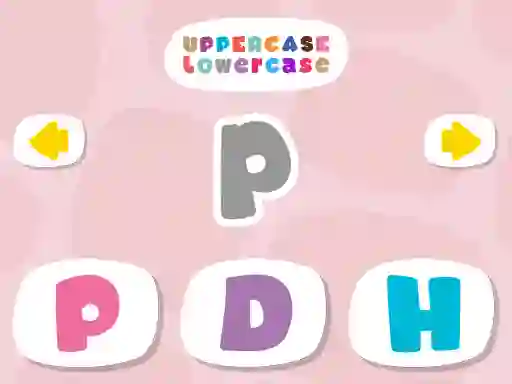 Peli Uppercase Lowercase verkossa