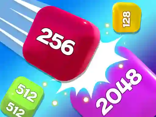 Peli Chain Cube 2048 3D Merge Game verkossa