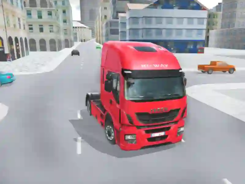 Peli City Driving Truck Simulator 3d verkossa