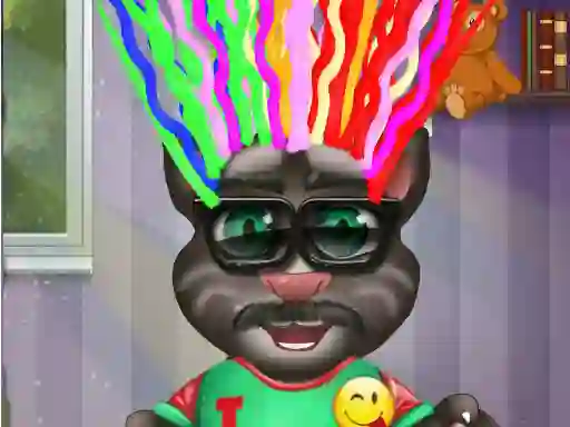 Peli Baby Talking Tom Hair Salon verkossa