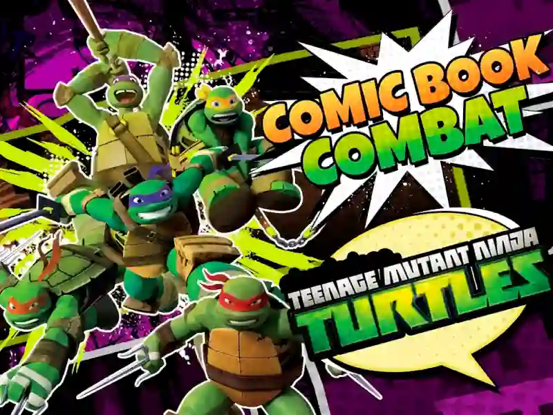 Peli Teenage Mutant Ninja Turtles Comic book Combat verkossa