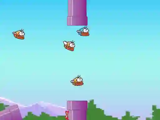 Peli Flappy Crush verkossa