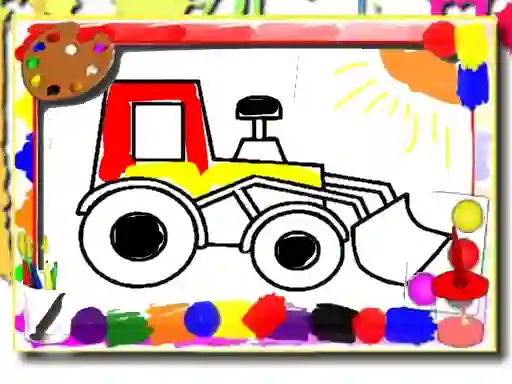 Peli Back to School: Kids Car Coloring verkossa