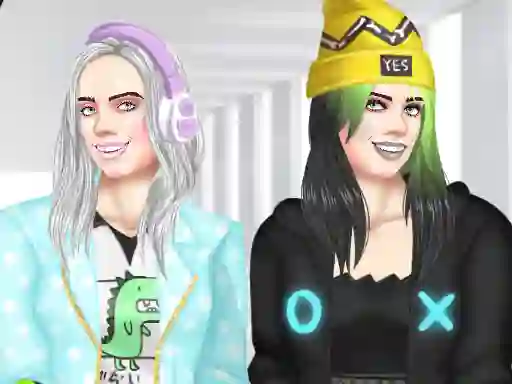 Peli Billie Eilish Makeover verkossa