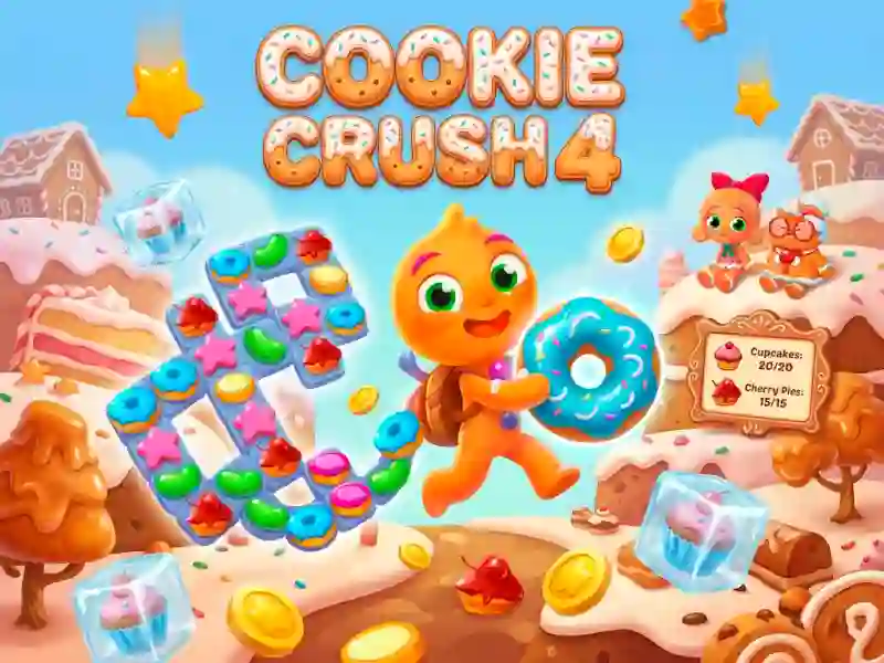 Peli Cookie Crush 4 verkossa
