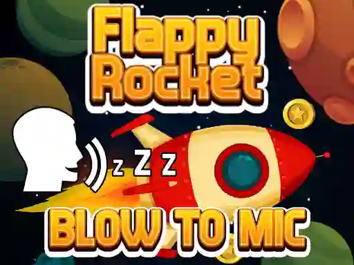 Peli Flappy Rocket With Blowing verkossa