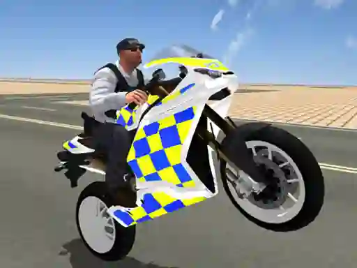 Peli Super Stunt Police Bike Simulator 3D verkossa
