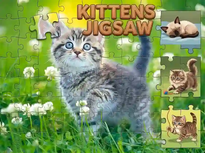 Peli Kittens Jigsaw verkossa