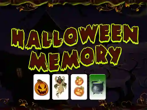 Peli Halloween Memory verkossa
