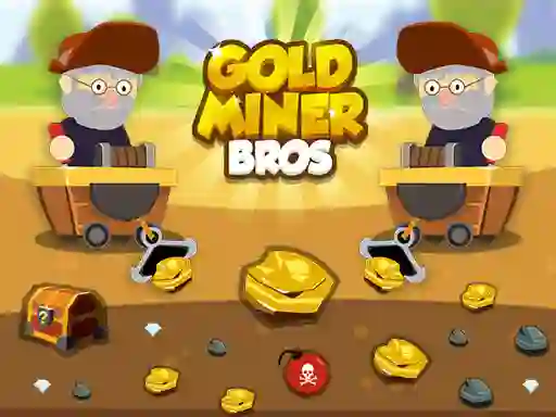 Peli Gold Miner Bros verkossa