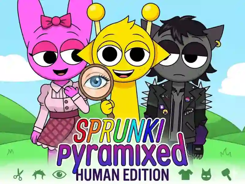 Peli Sprunki Pyramixed: Human Edition verkossa