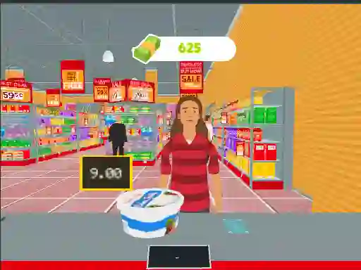 Peli Market Shopping Simulator verkossa