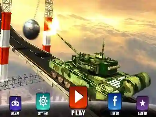 Peli Impossible Army Tank Driving Simulator Tracks verkossa