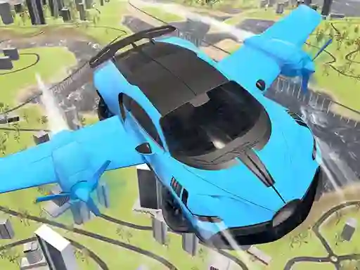 Peli Real Sports Flying Car 3d verkossa