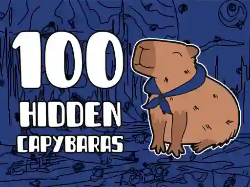 Peli 100 Hidden Capybaras verkossa