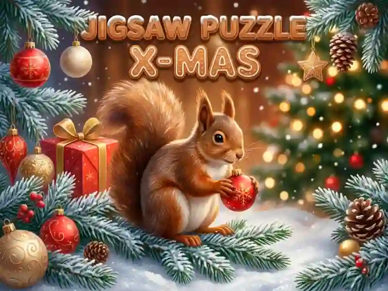 Peli Jigsaw Puzzle X-Mas verkossa