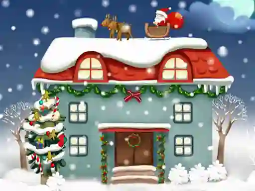 Peli Christmas Rooms Differences verkossa