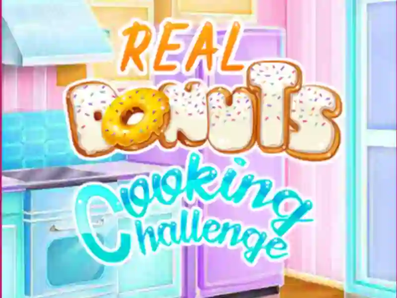 Peli Real Donuts Cooking Challenge verkossa