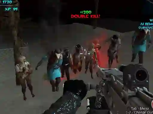 Peli Zombie Apocalypse Now Survival verkossa