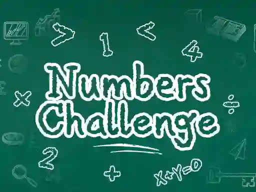 Peli Numbers Challenge verkossa