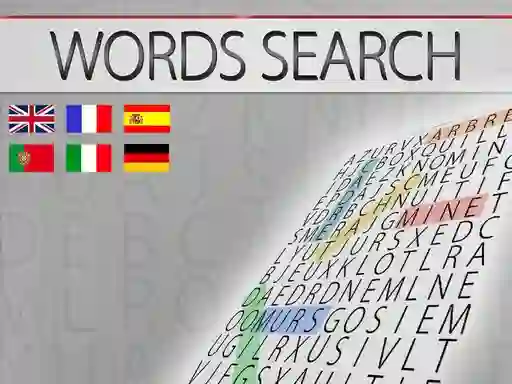 Peli Words Search verkossa