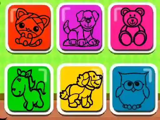 Peli Easy Kids Coloring Game verkossa