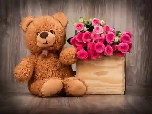 Peli Cute Teddy Bears Puzzle verkossa