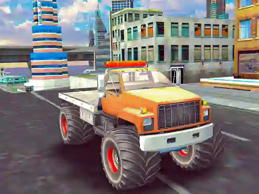 Peli Monster Truck Stunts Free Jeep Racing verkossa