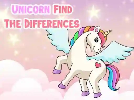 Peli Unicorn Find The Differences verkossa