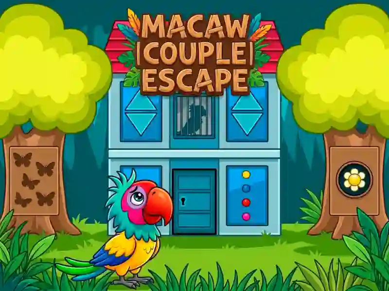 Peli Macaw Couple Escape verkossa