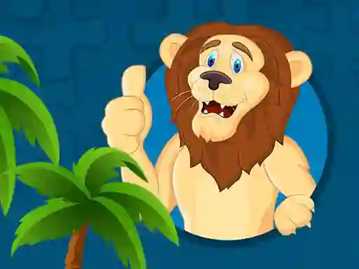 Peli Strong Lions Jigsaw verkossa