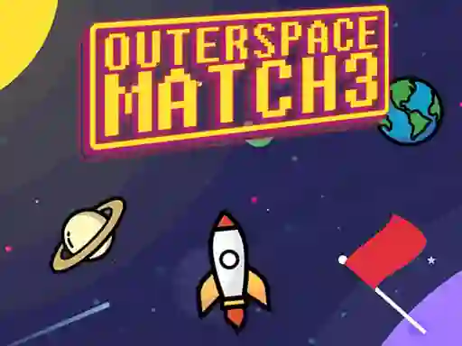 Peli Outerspace Match 3 verkossa