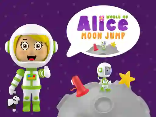 Peli World of Alice Moon Jump verkossa