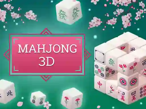 Peli Mahjong 3d verkossa