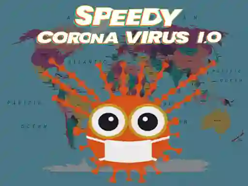Peli Speedy Corona Virus.io verkossa