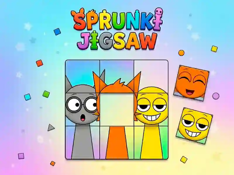 Peli Sprunki Jigsaw verkossa
