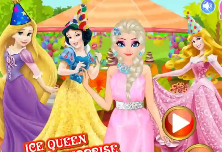 Peli Ice Queen Birthday Surprise verkossa