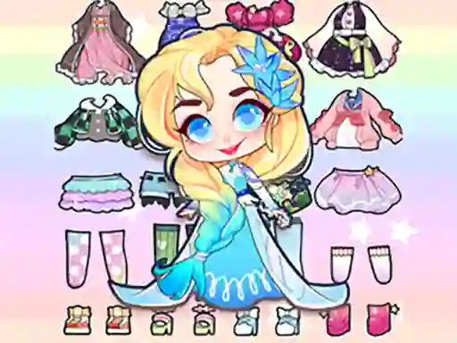 Peli Hair Doll Dress Up World verkossa