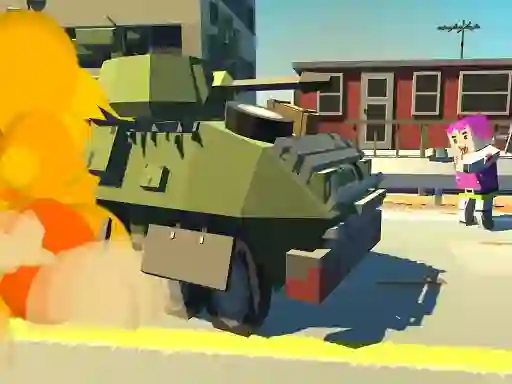 Peli Tank vs Zombie verkossa