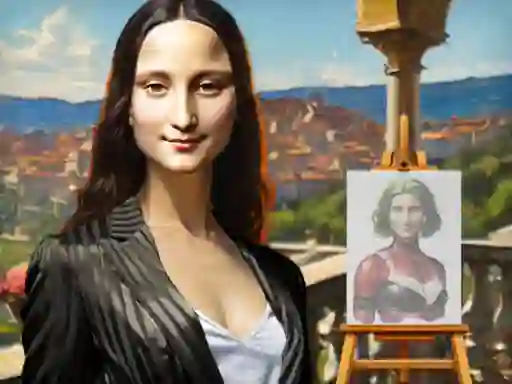 Peli Mona Lisa Fashion Experiments verkossa