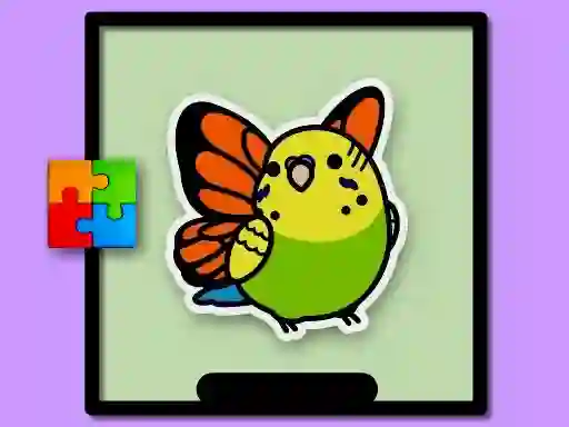 Peli Cute Budgie Puzzle verkossa