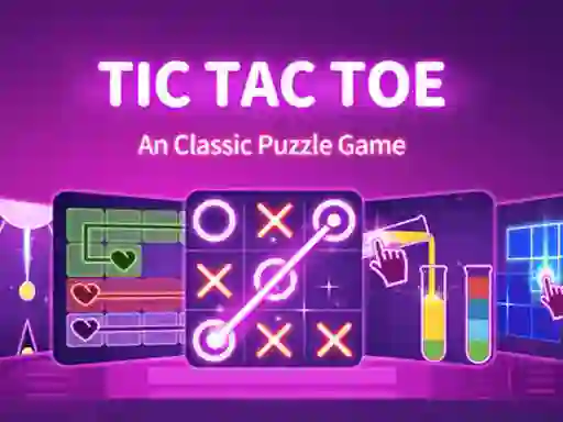 Peli Tic Tac Toe: A Group Of Classic Game verkossa