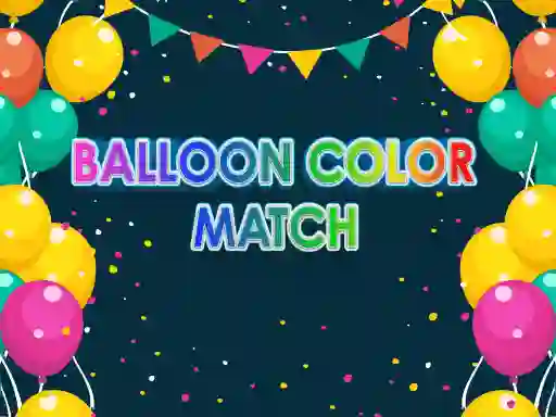 Peli Balloon Color Matching verkossa