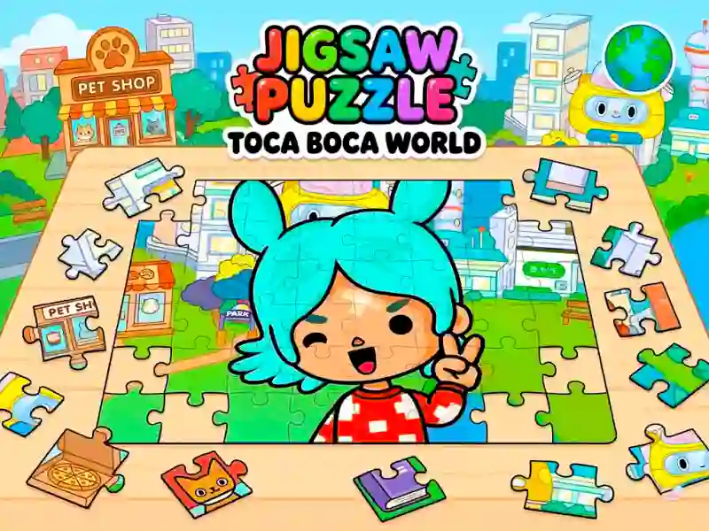 Peli Jigsaw Puzzle: Toca Boca World verkossa