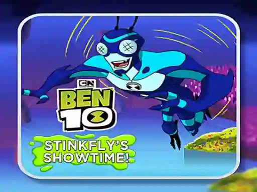 Peli Ben 10 Challenge Stinkfly Showtime! verkossa