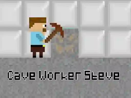 Peli Cave Worker Steve verkossa