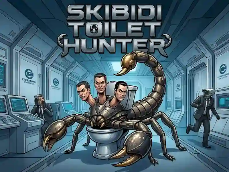 Peli Skibidi Toilet Hunter verkossa