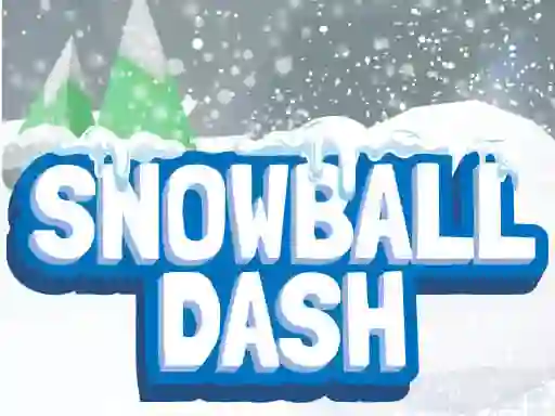 Peli Snowball Dash verkossa